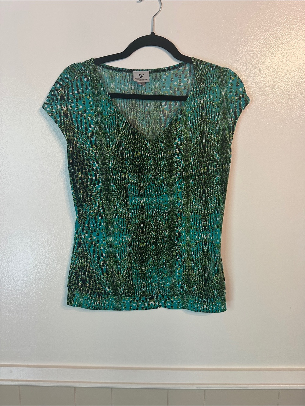 Worthigton stretch Blouse in size S